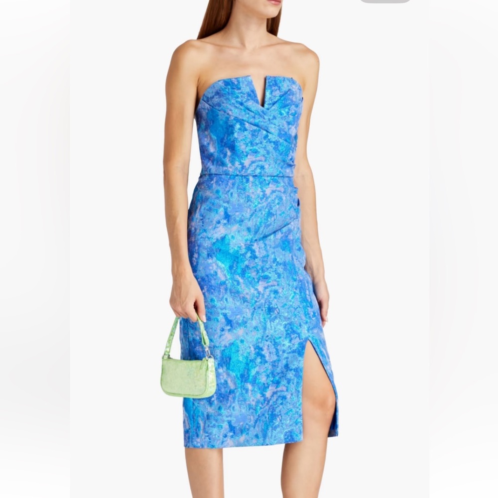 NWT Aidan Mattox strapless dress size 8